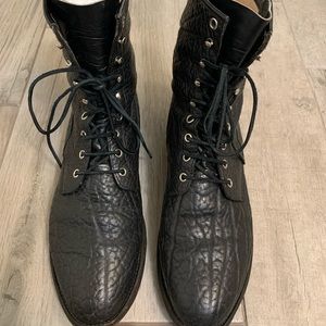 Justin roper boots style 522 cowboy ranch bull hide